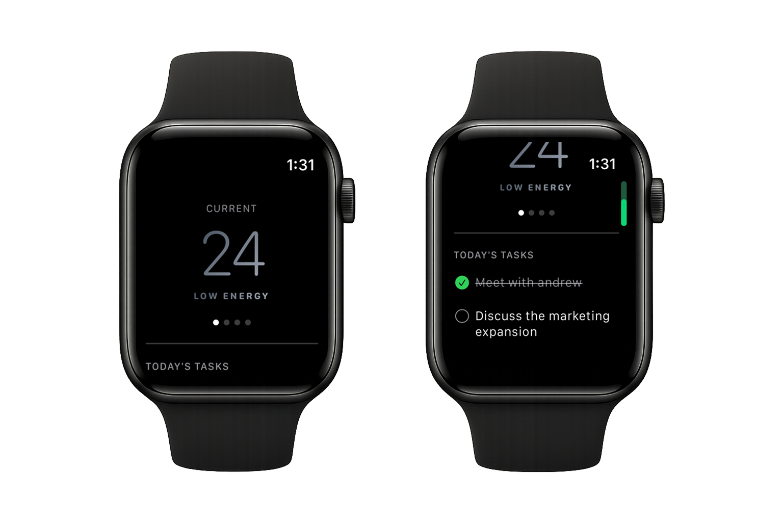 Apple Watch app and complications for theGoodspace